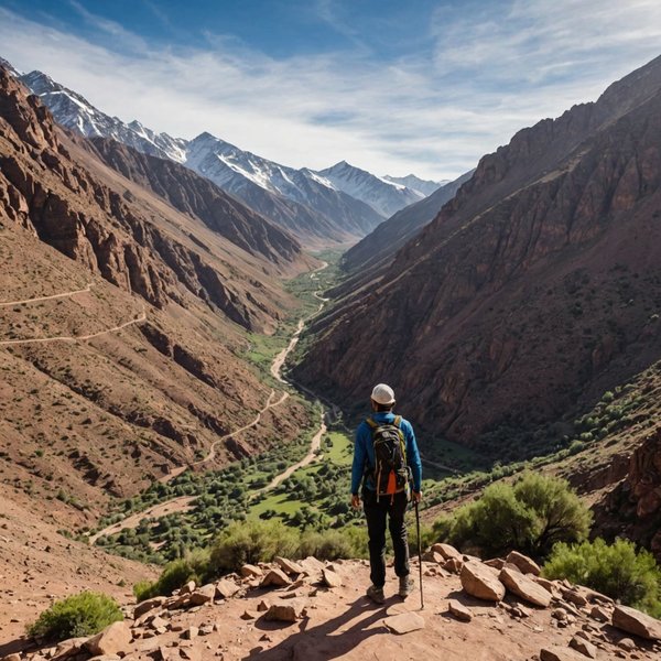 Comment organiser une randonnée dans les montagnes de l'Atlas avec un guide berbère ?
