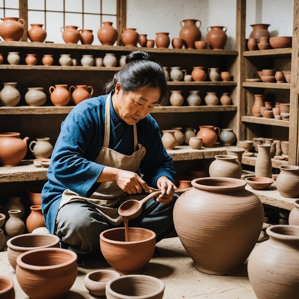 Où participer à des ateliers de fabrication de poterie traditionnelle en Corée du Sud : artisans et lieux recommandés ?